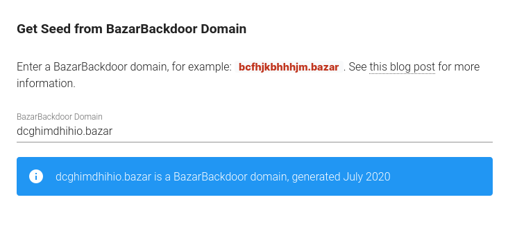 Convert Domain Back to Date